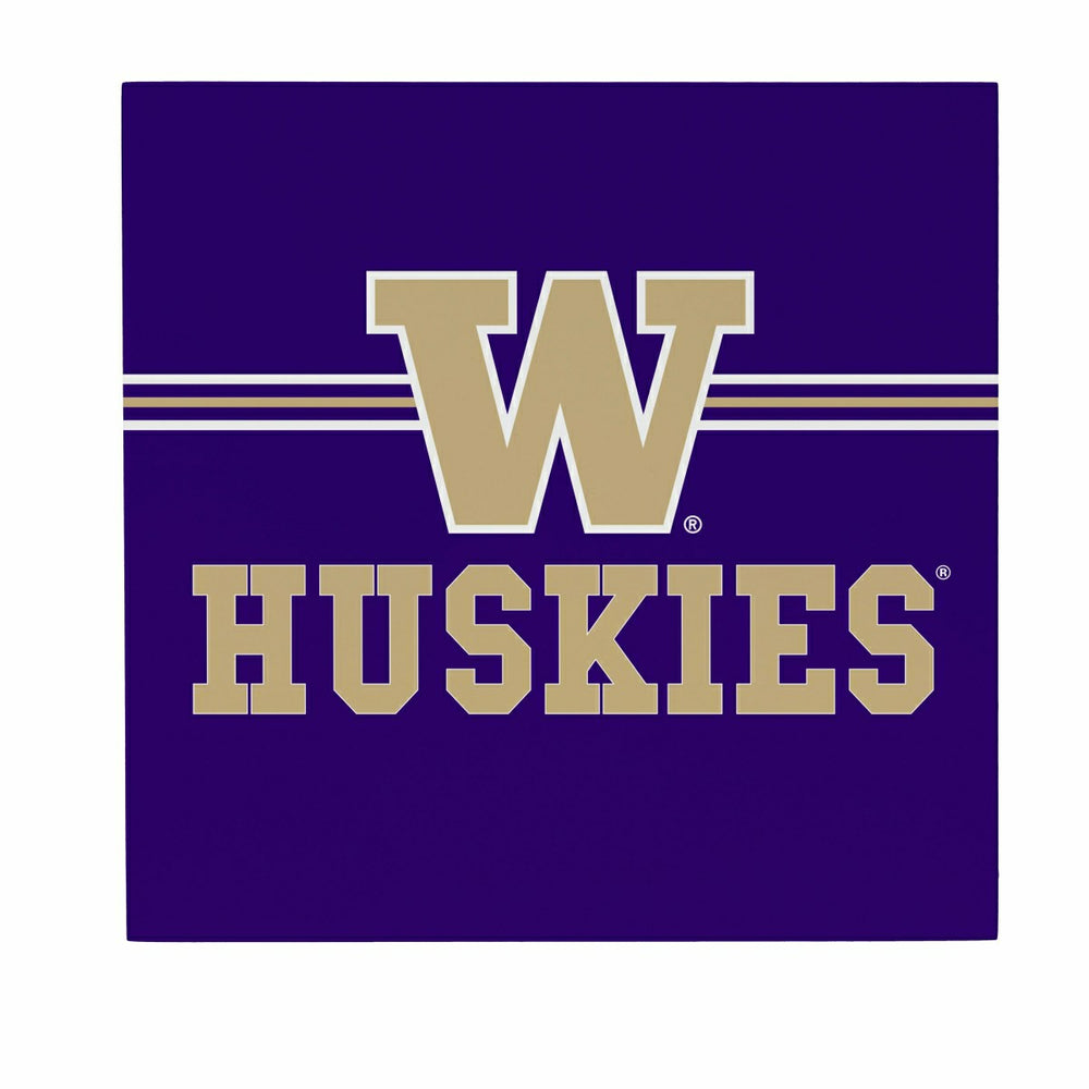 University of Washington Wood Wall Sign, 12x12