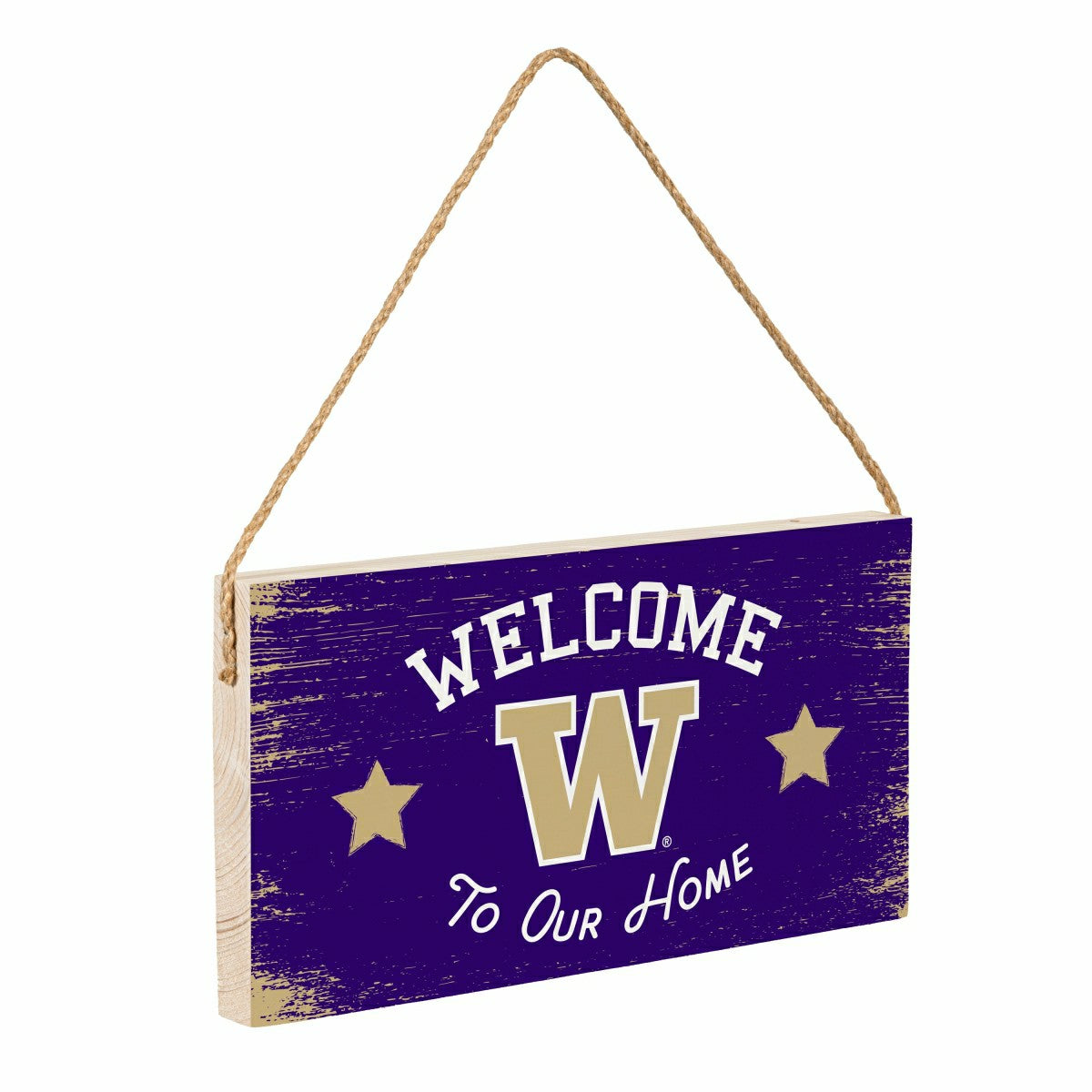 University of Washington Wood Wall Sign, 6x11