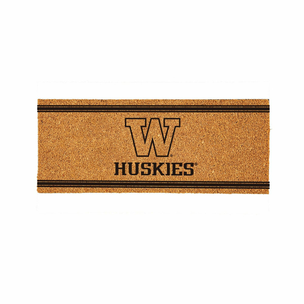 University of Washington Extra Large One Color Coir Mat, 60"x24"