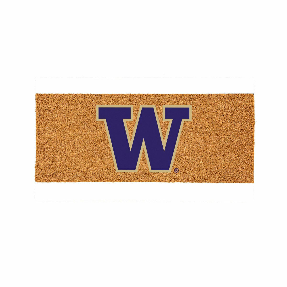 University of Washington Extra Large Full Color Coir Mat, 60"x24"