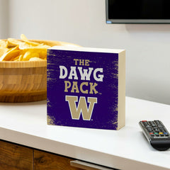 University of Washington Plock, Down Home Fans, 6x6