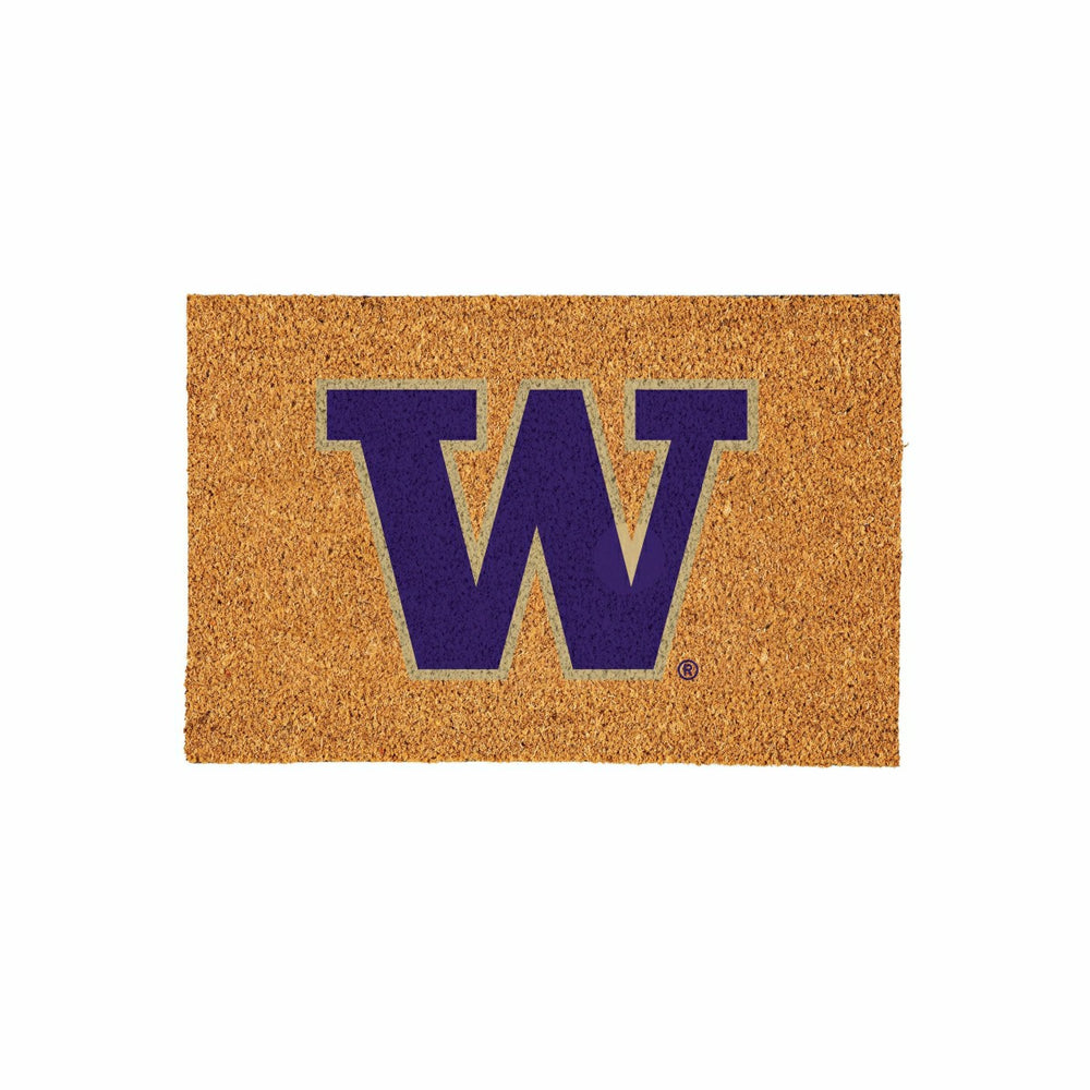 University of Washington Large Full Color Coir Mat, 36"x24"