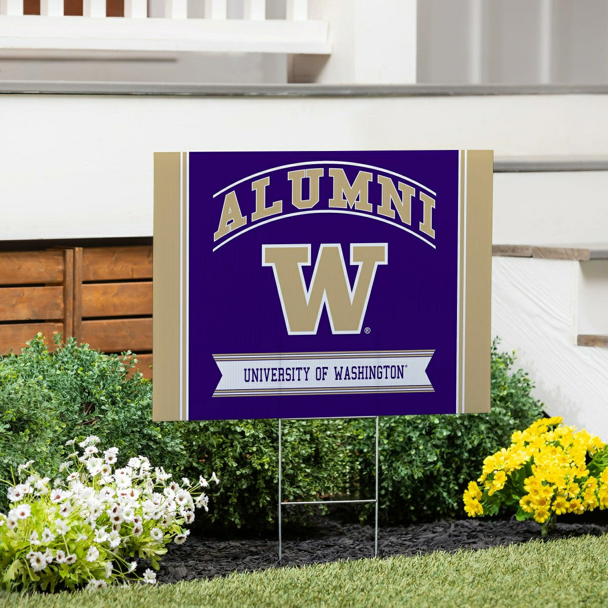University of Washington Coroplast Yard Sign Alumni