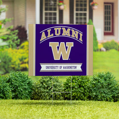 University of Washington Coroplast Yard Sign Alumni
