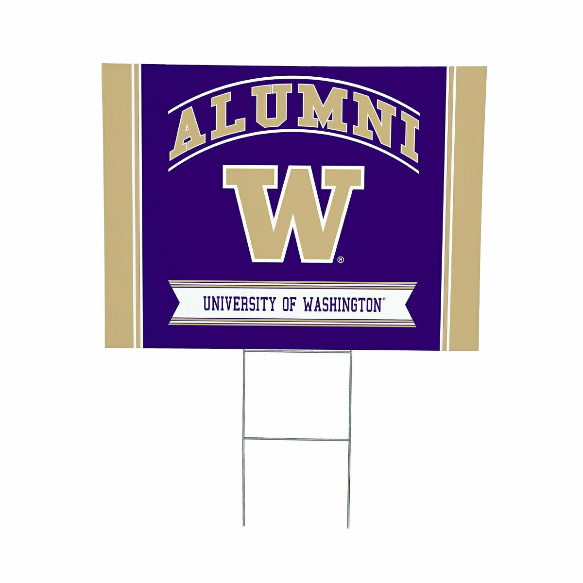 University of Washington Coroplast Yard Sign Alumni