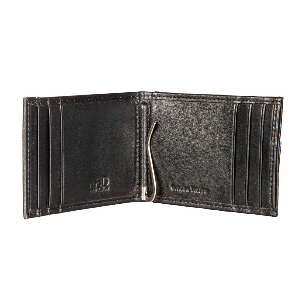 Front Pocket Wallet w/ RFID Blocking, University of Washington, Black