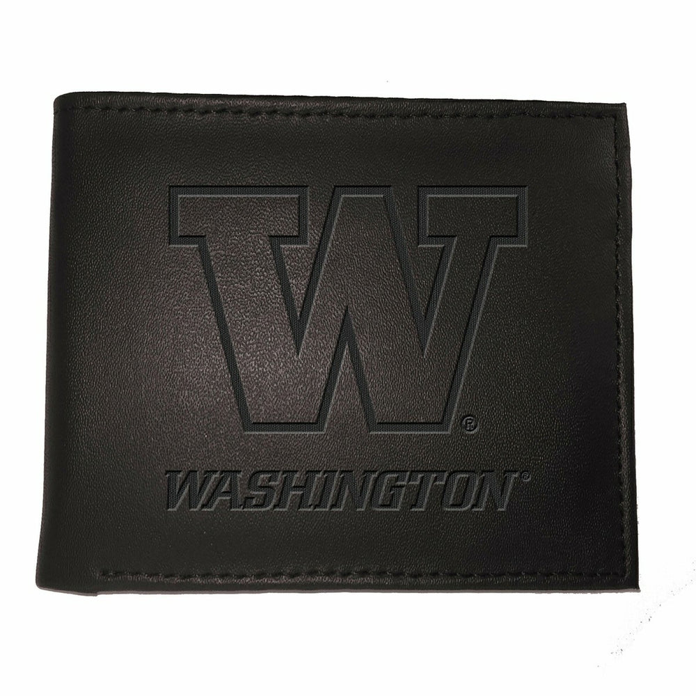 University of Washington, Bi-Fold Wallet, Black