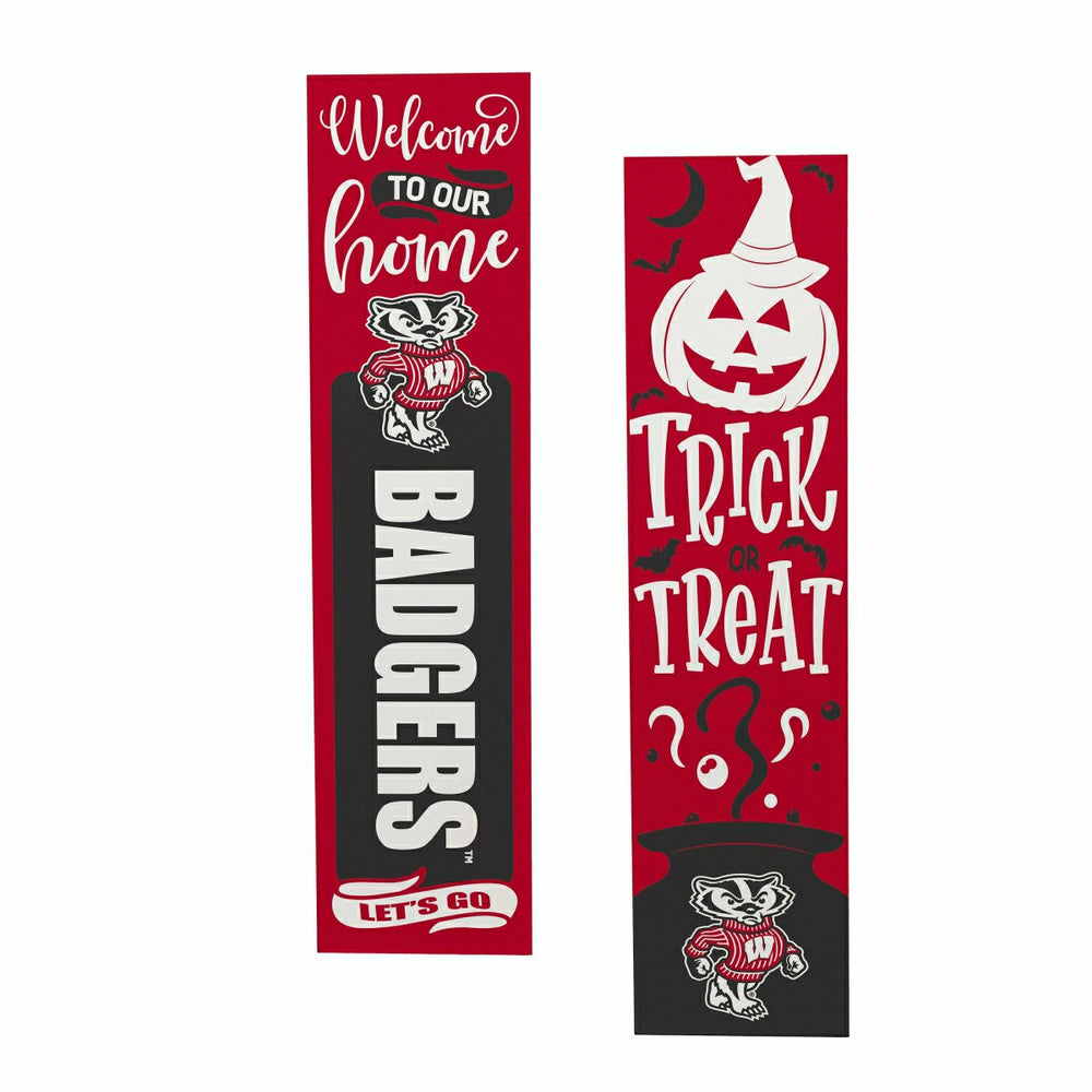 47" Double Sided Leaner, University of Wisconsin-Madison, Halloween
