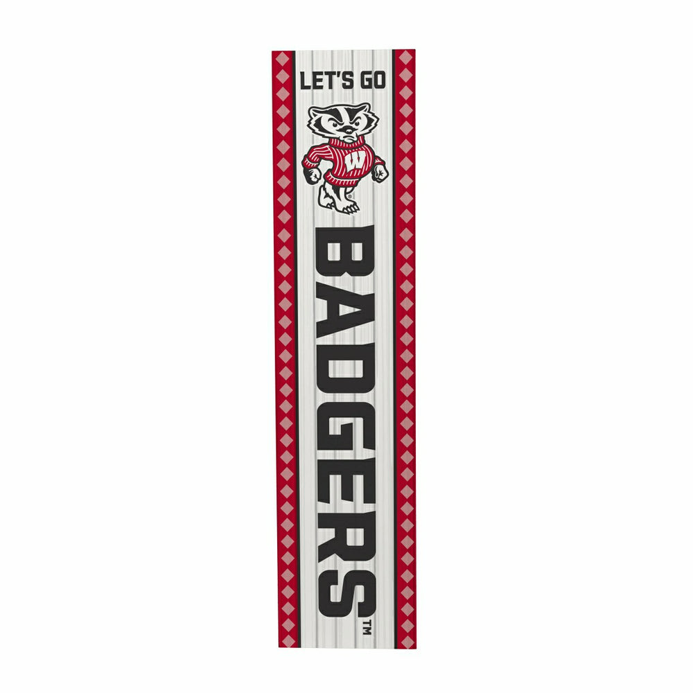 47" Double Sided Leaner, University of Wisconsin-Madison, Christmas