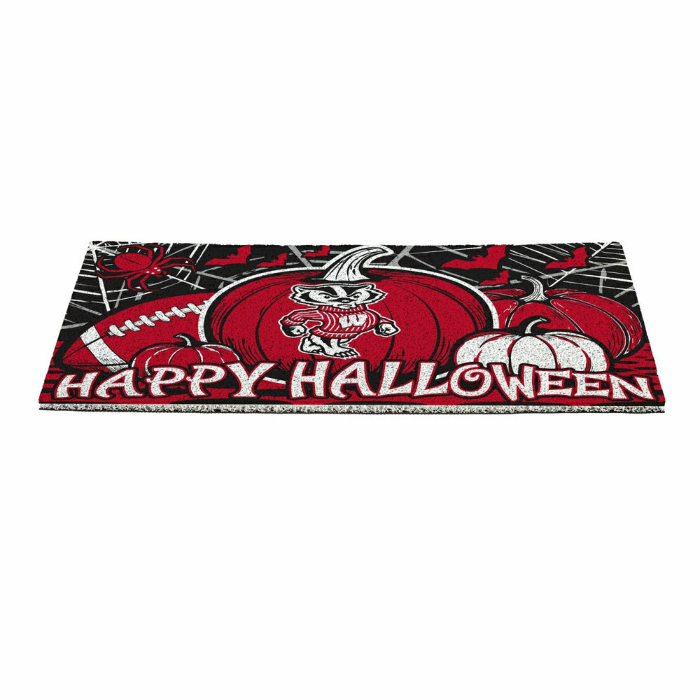 University of Wisconsin-Madison Halloween PVC Mat, 28"x16"