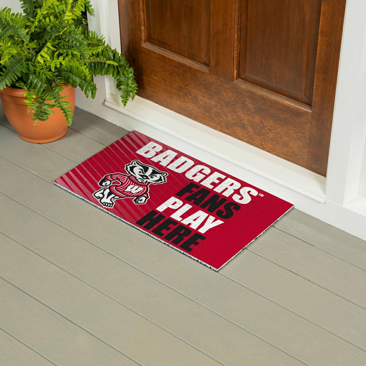 University of Wisconsin-Madison Fan Mat, 28"x16"