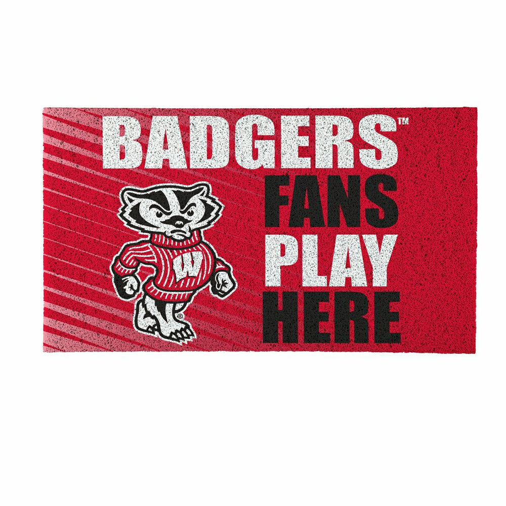 University of Wisconsin-Madison Fan Mat, 28"x16"
