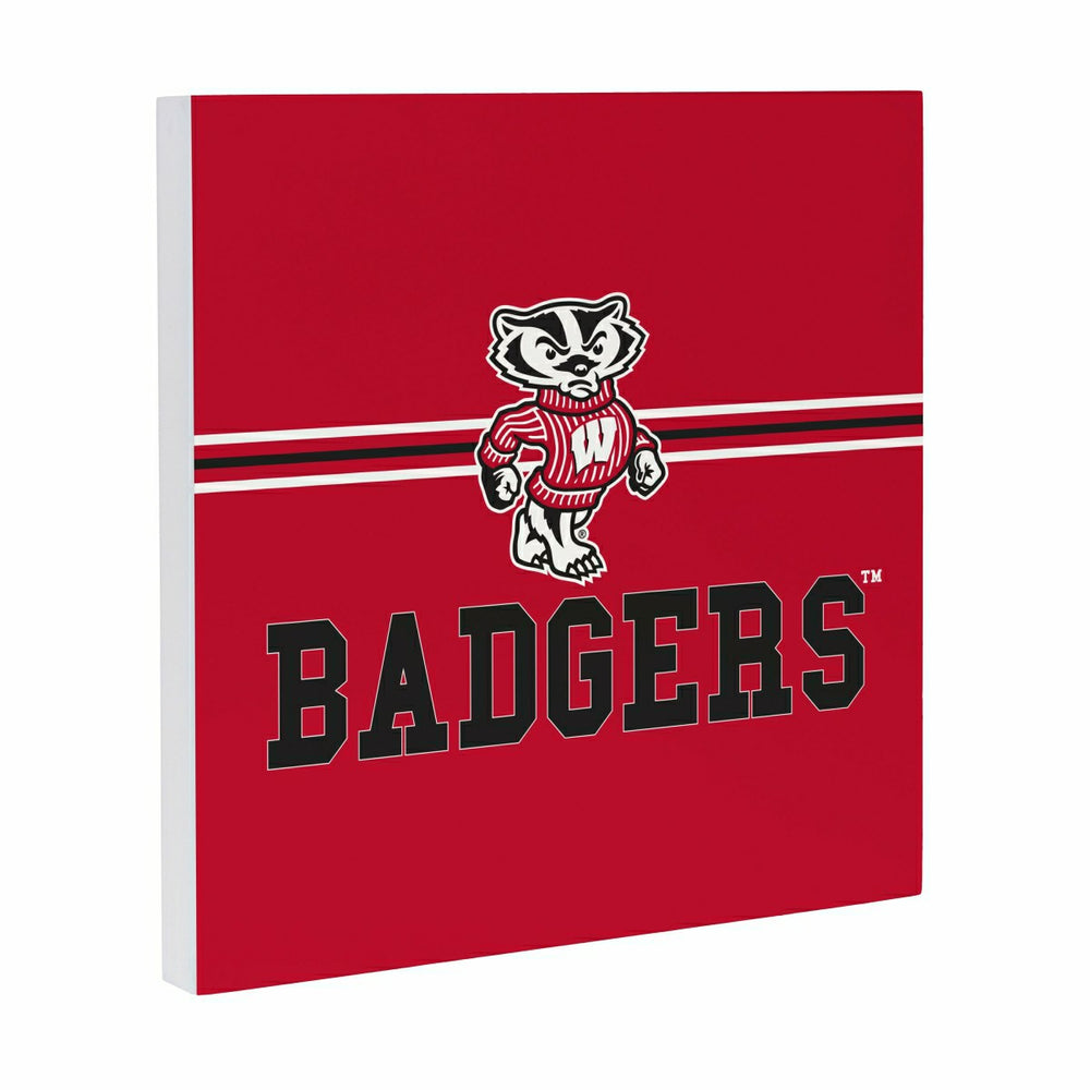 University of Wisconsin-Madison Wood Wall Sign, 12x12