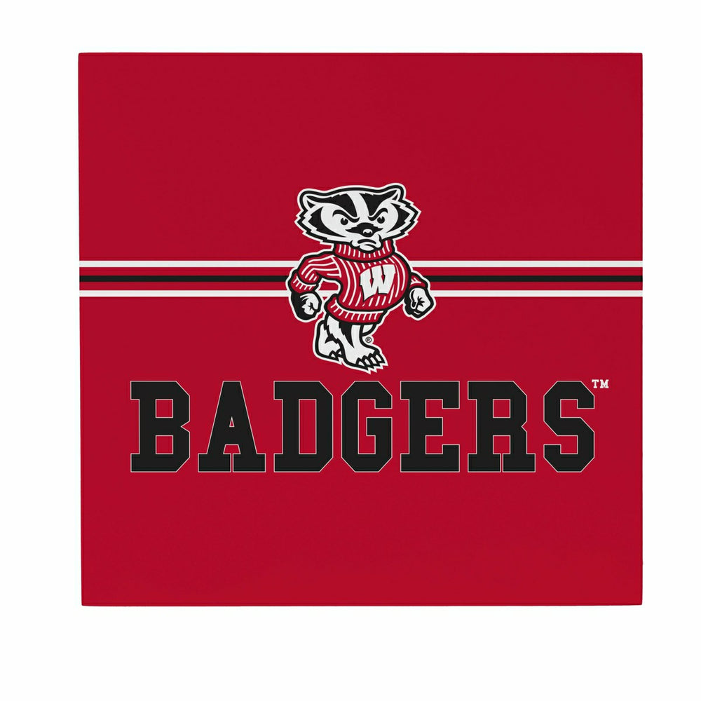 University of Wisconsin-Madison Wood Wall Sign, 12x12