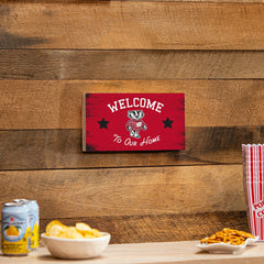 University of Wisconsin-Madison Wood Wall Sign, 6x11