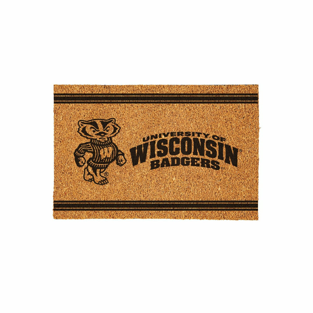 University of Wisconsin-Madison Large One Color Coir Mat, 36"x24"