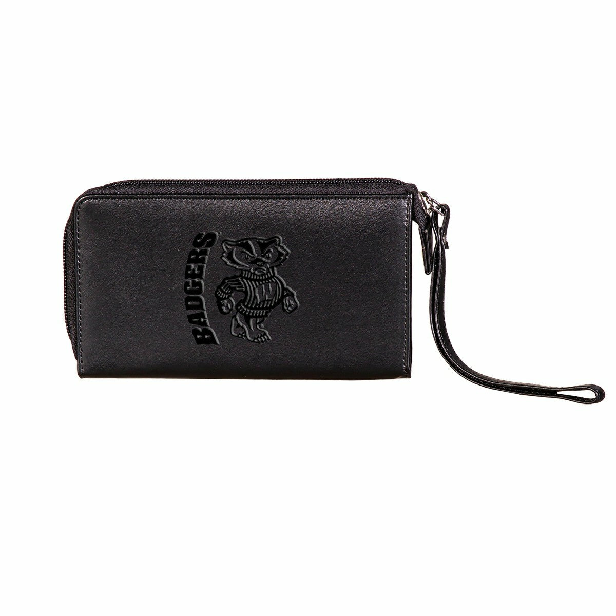 Wristlet Wallet, Black, University of Wisconsin-Madison