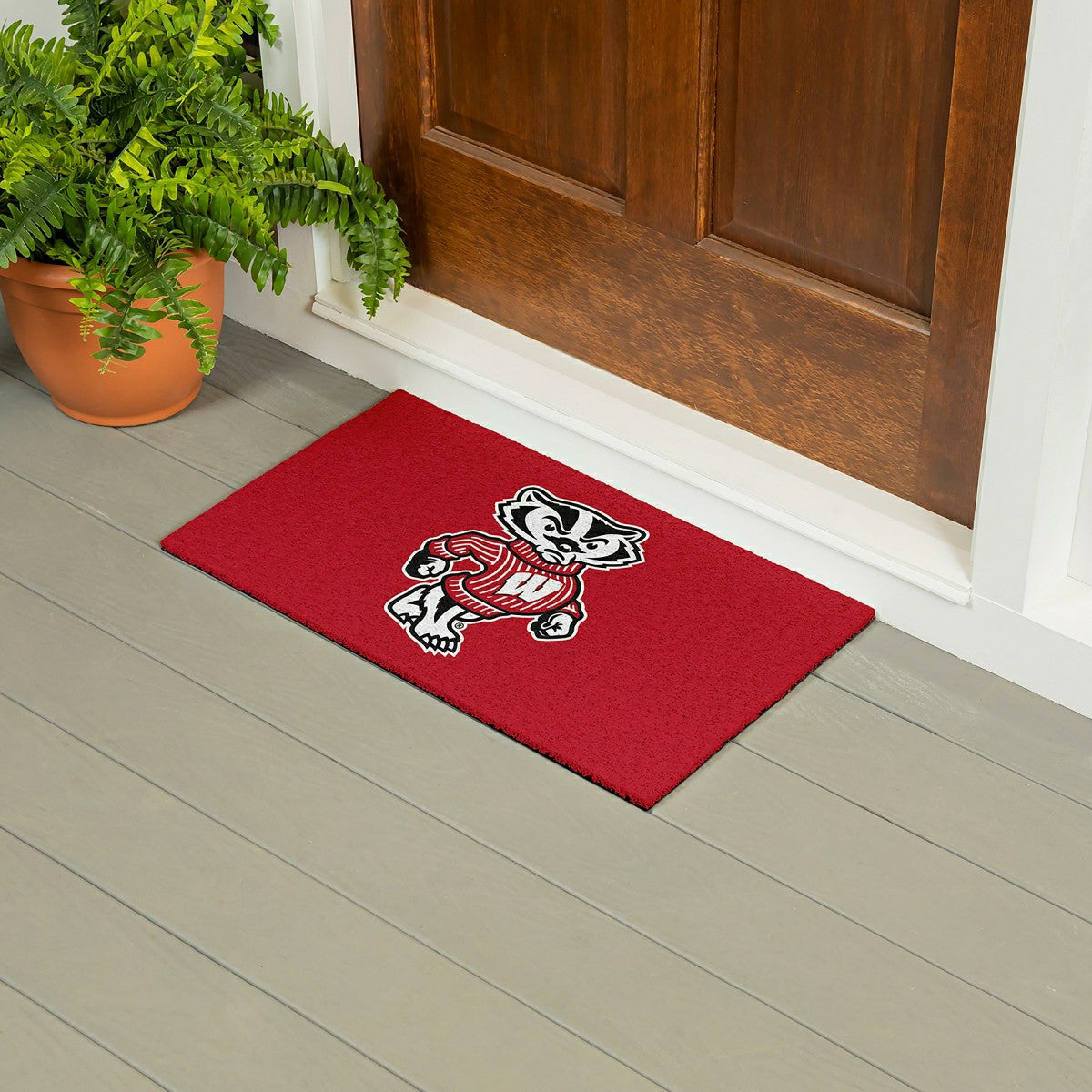 Full Color PVC Mat, 16" x 28", University of Wisconsin-Madison