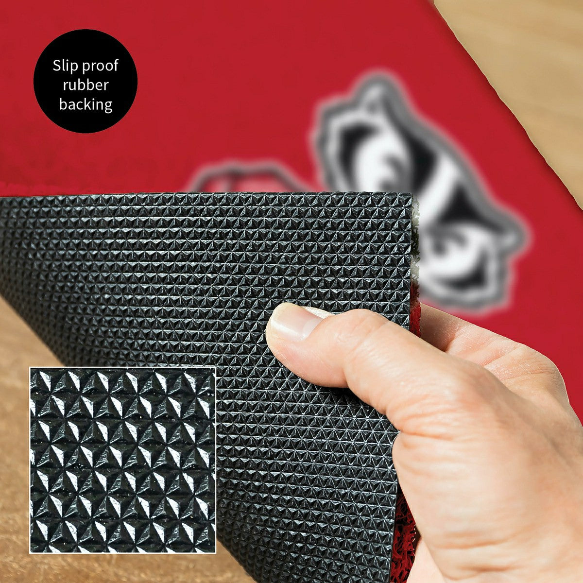Full Color PVC Mat, 16" x 28", University of Wisconsin-Madison