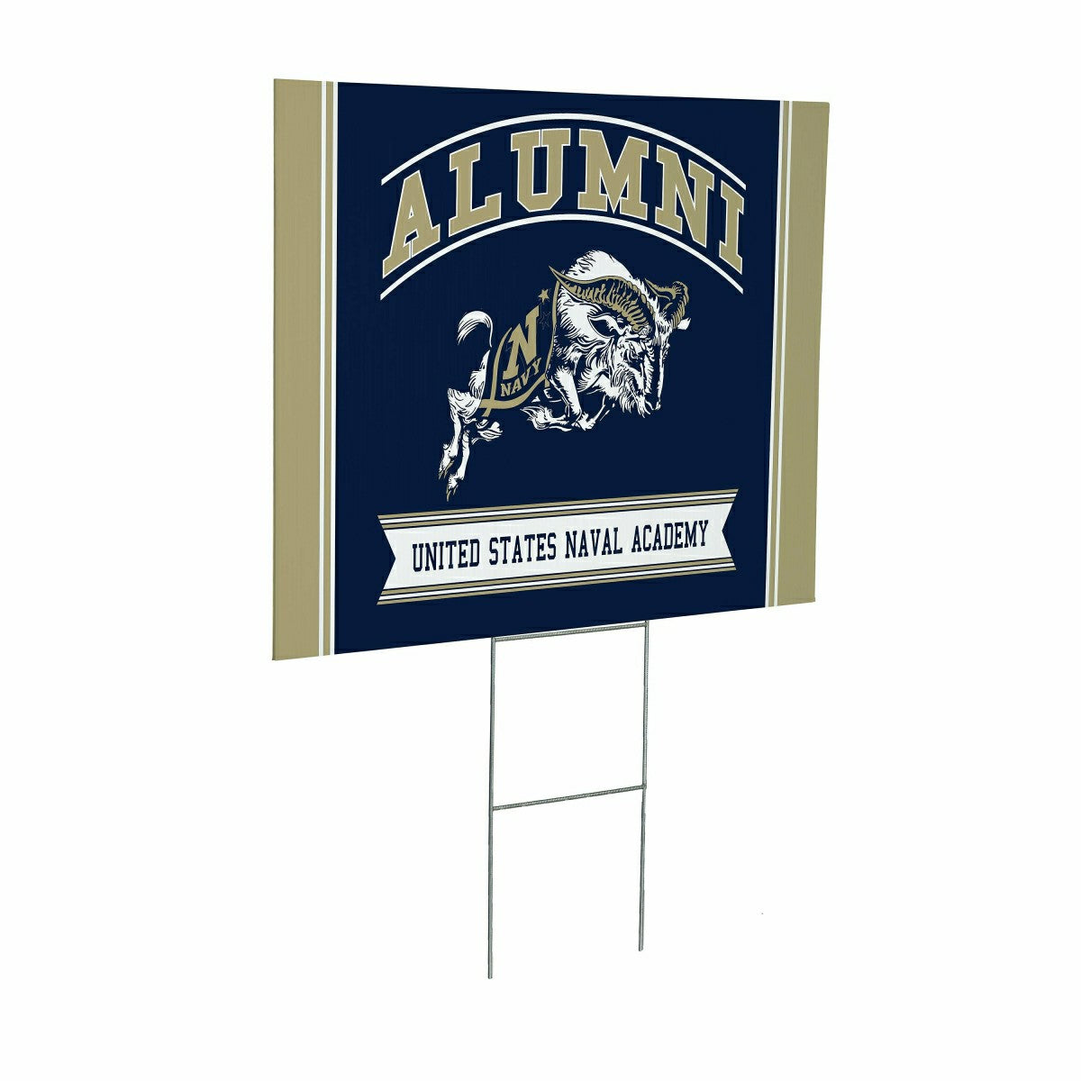 US Naval Academy Coroplast Yard Sign Alumni