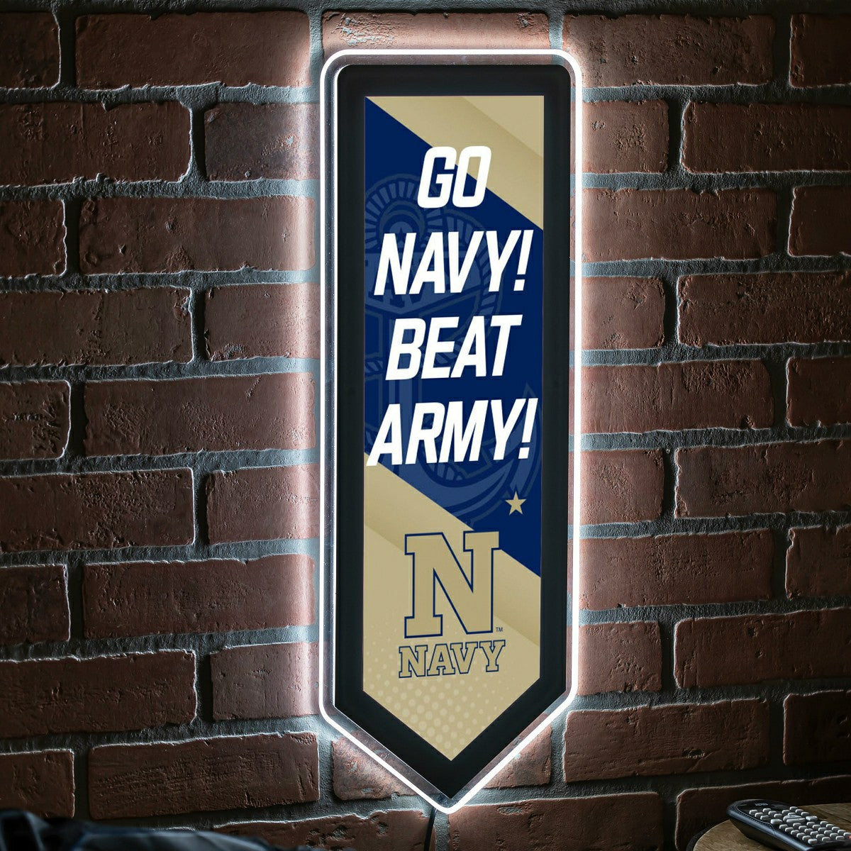 LED Wall Decor, Pennant, US Naval Academy