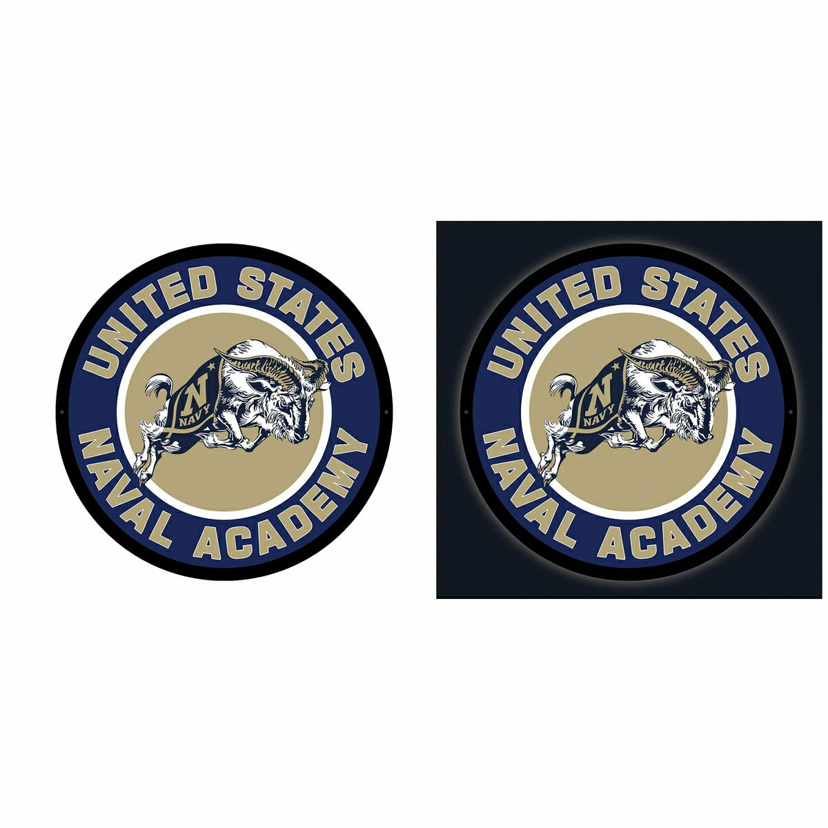 LED Wall Decor, Goat, US Naval Academy