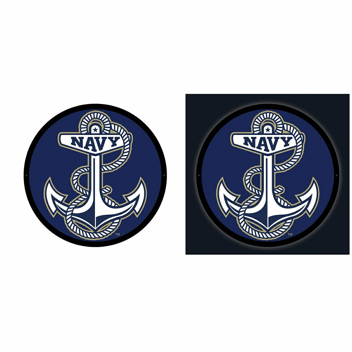 LED Wall Decor, Crest, US Naval Academy
