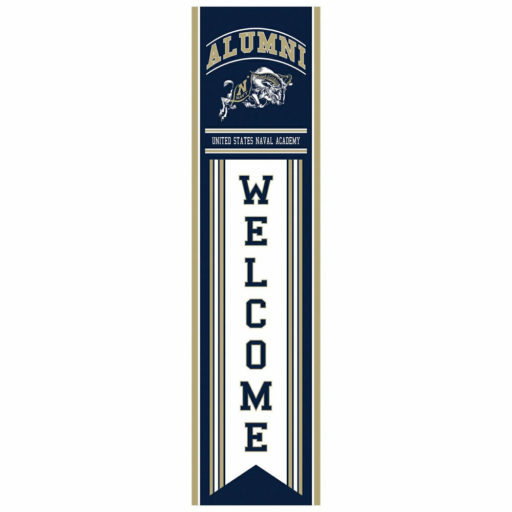 US Naval Academy Alumni Single Sided Large Leaner, 46"