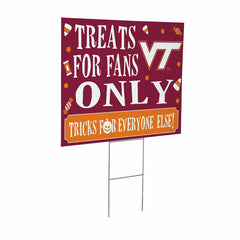 Virginia Tech Yard Sign, Halloween Treats for Fans