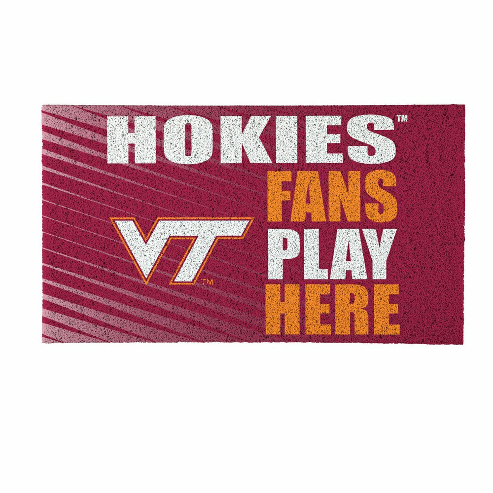 Virginia Tech Fan Mat, 28"x16"