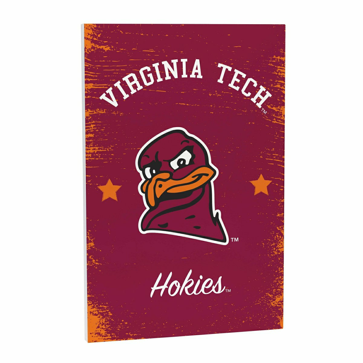 Virginia Tech Wood Wall Sign, 16x24