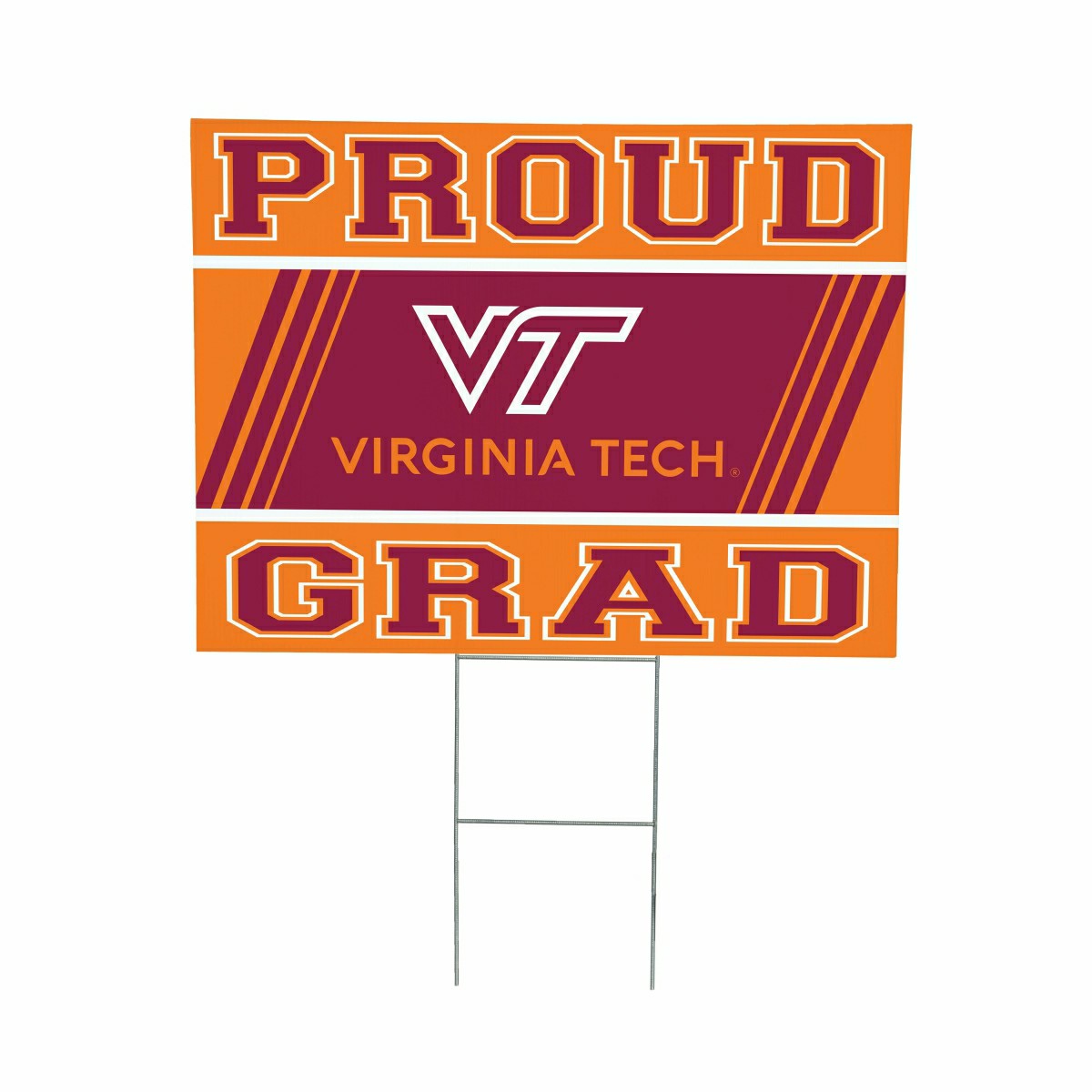 Virginia Tech Coroplast Yard Sign Graduate
