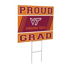 Virginia Tech Coroplast Yard Sign Graduate