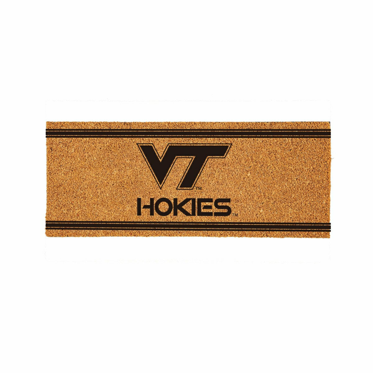 Virginia Tech Extra Large One Color Coir Mat, 60"x24"