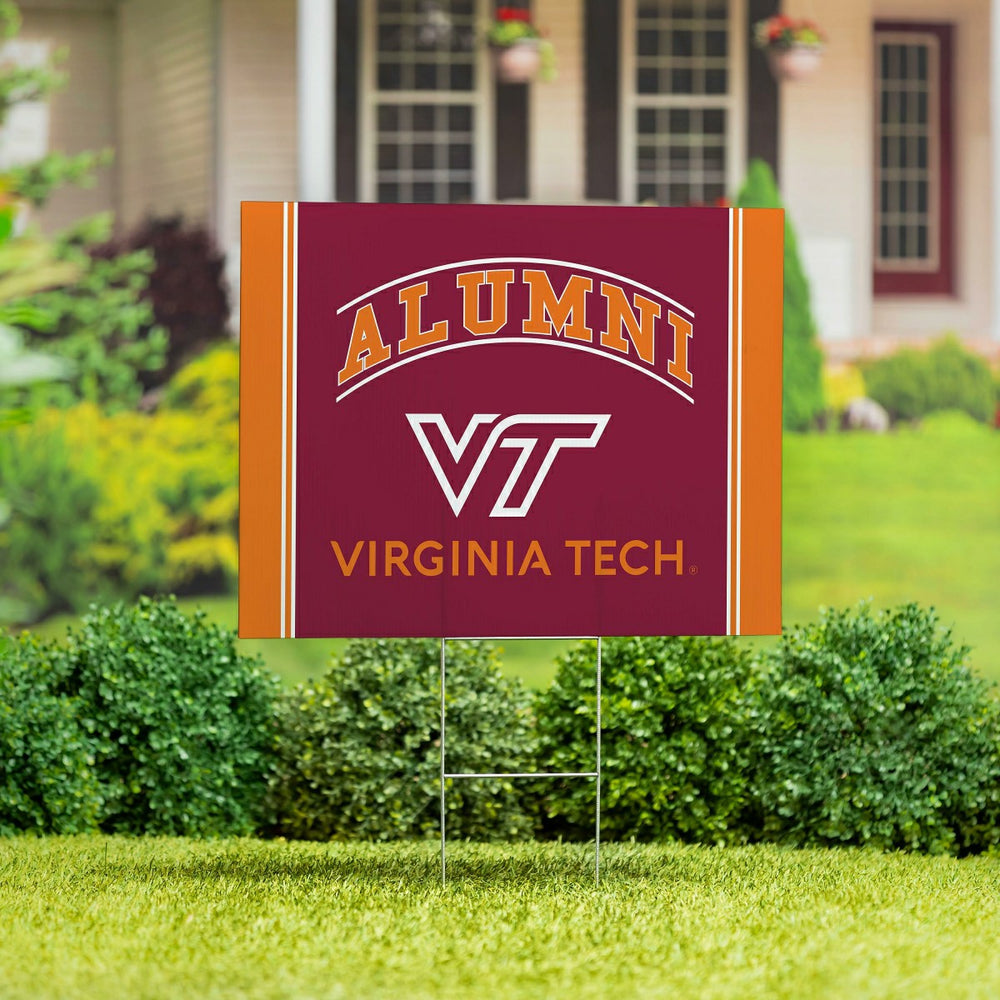 Virginia Tech Coroplast Yard Sign Alumni