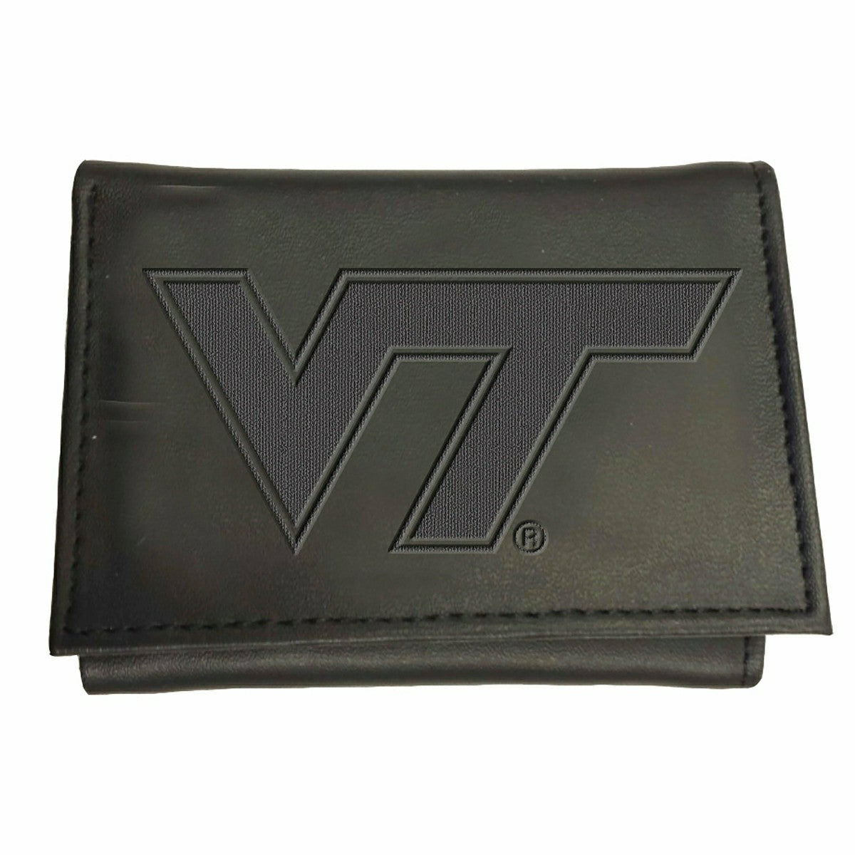 Virginia Tech, Tri-Fold Wallet, Black