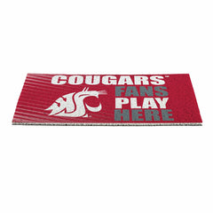 Washington State University Fan Mat, 28"x16"