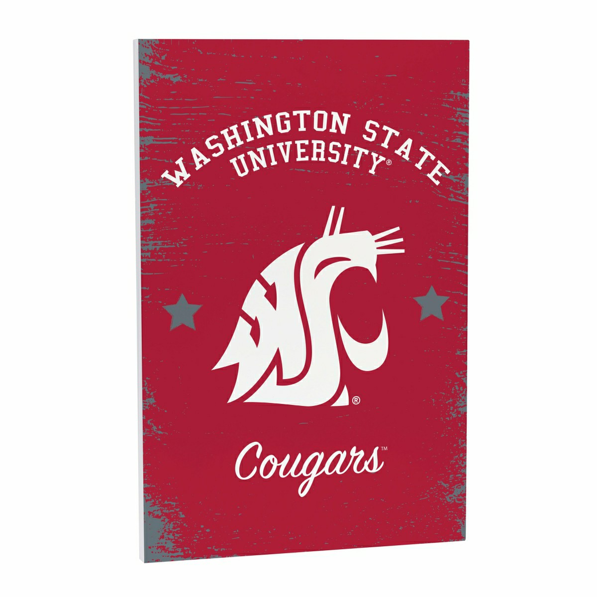 Washington State University Wood Wall Sign, 16x24