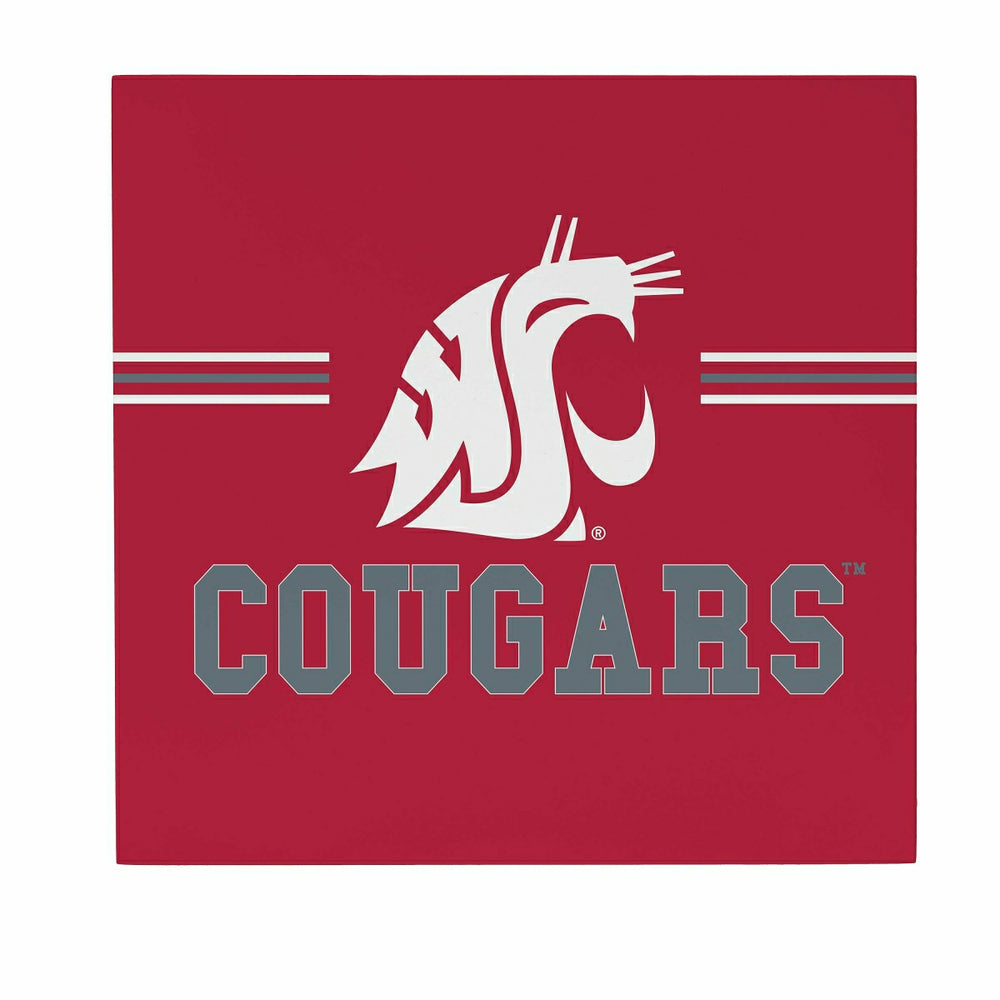 Washington State University Wood Wall Sign, 12x12