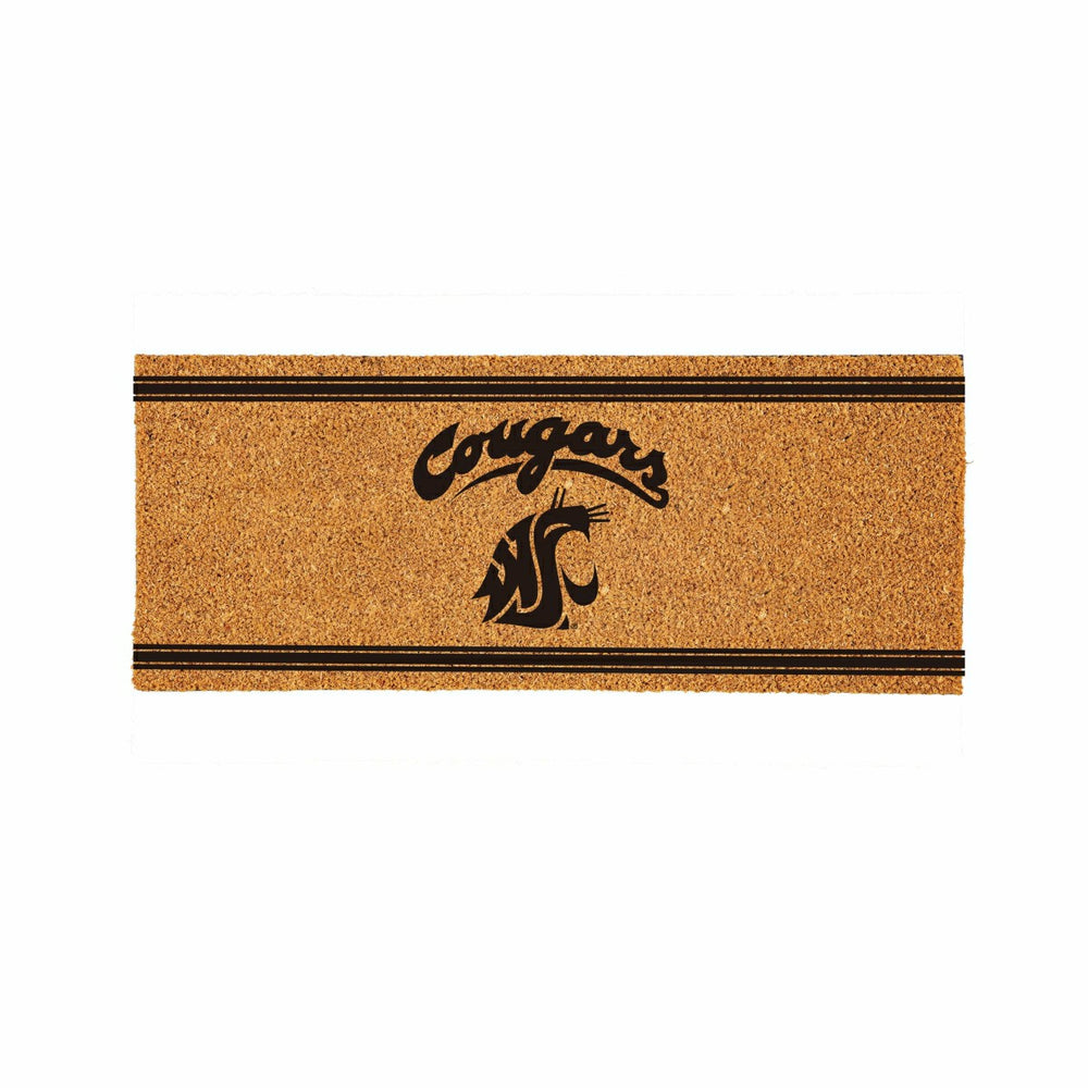 Washington State University Extra Large One Color Coir Mat, 60"x24"