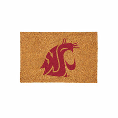 Washington State University Large Full Color Coir Mat, 36"x24"
