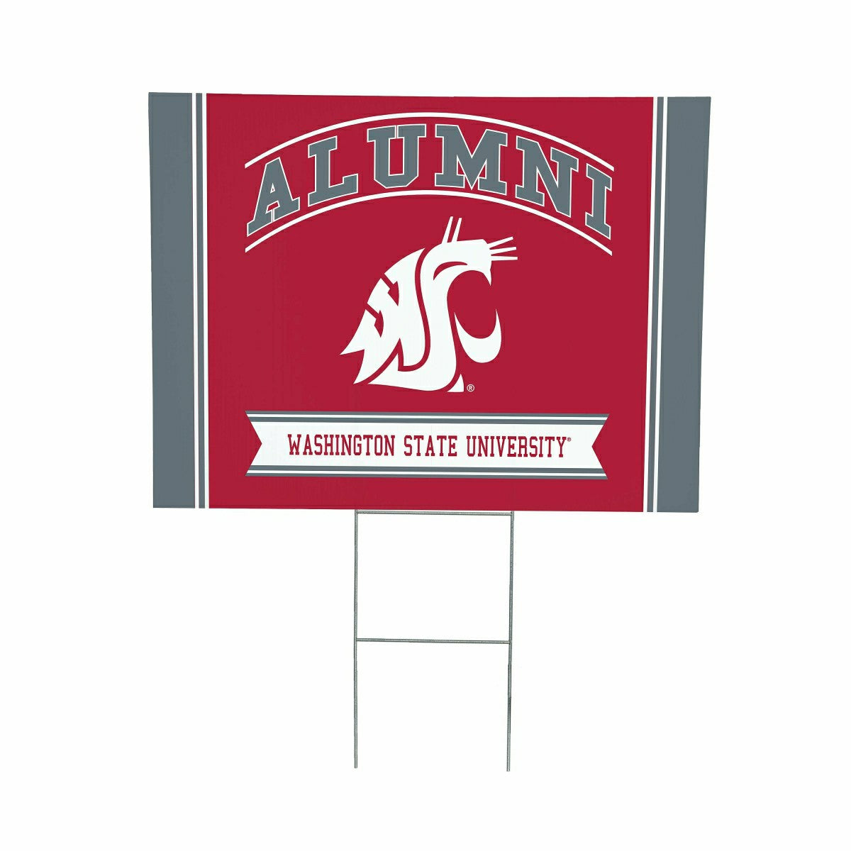 Washington State University Coroplast Yard Sign Alumni