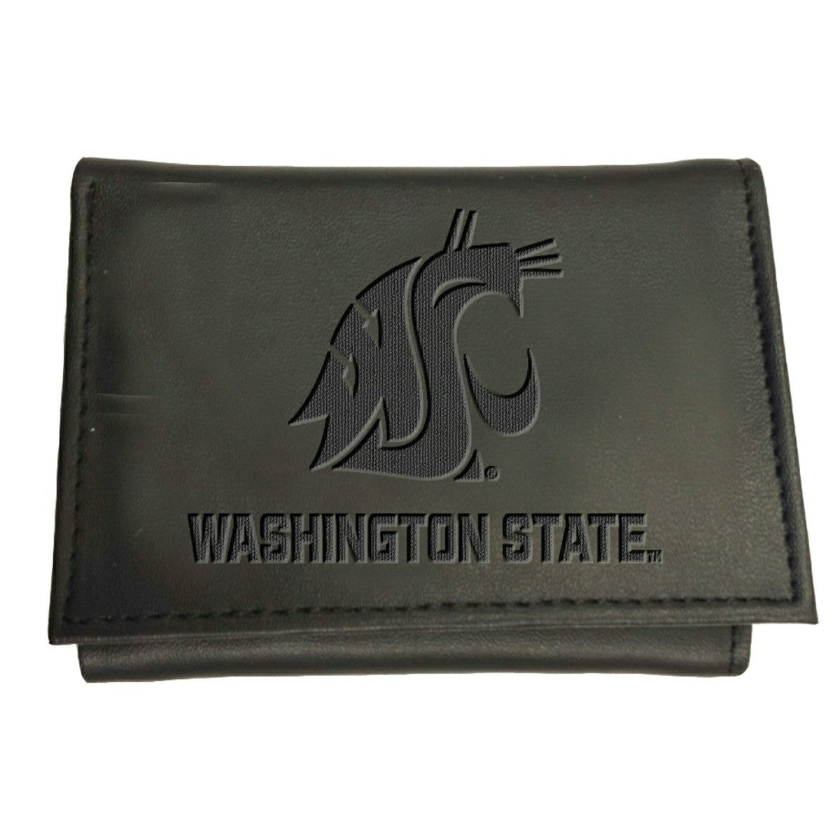 Washington State University, Tri-Fold Wallet, Black