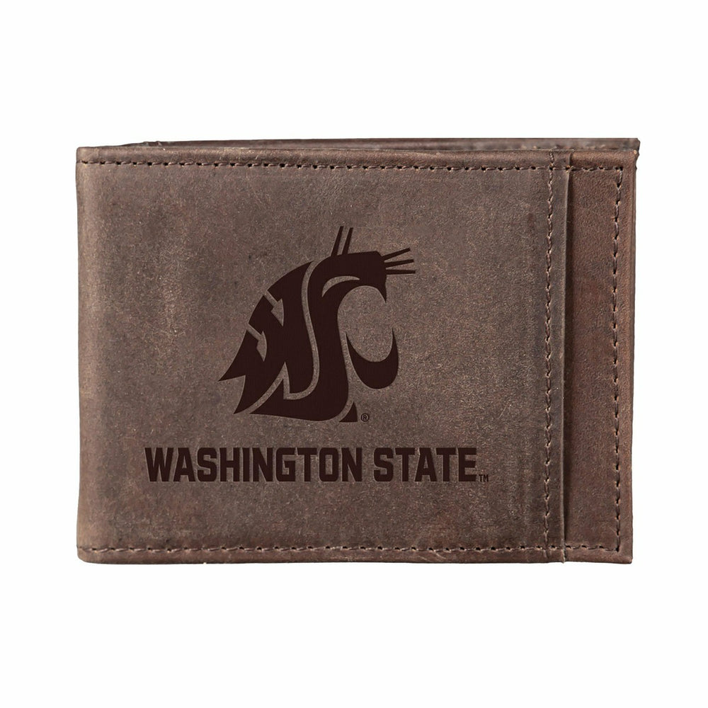 Front Pocket Wallet w/ RFID Blocking, Washington State University, Bro