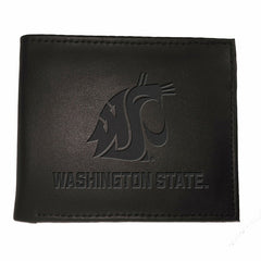 Washington State University, Bi-Fold Wallet, Black