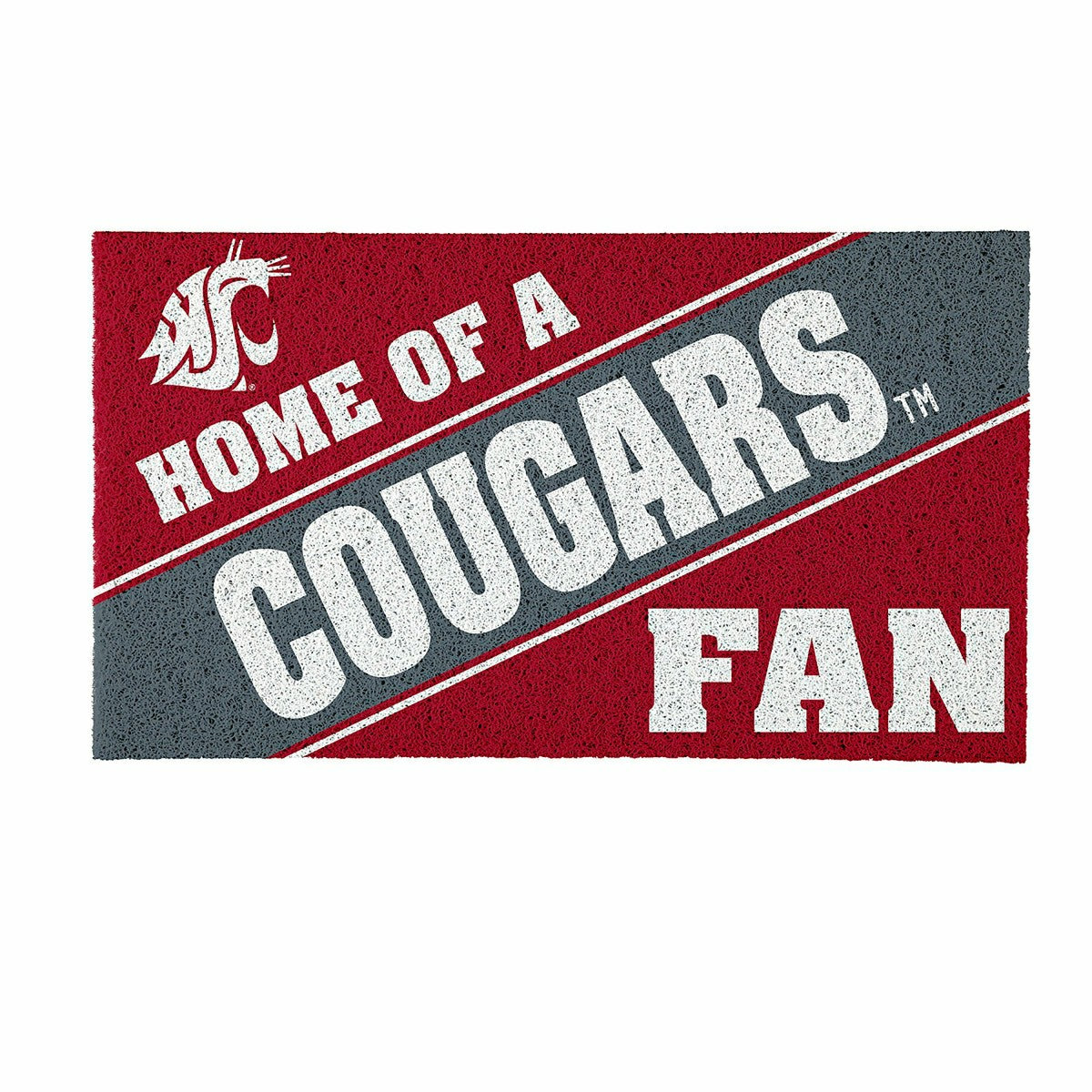 Washington State University, PVC Mat COLOR, Home of a Fan