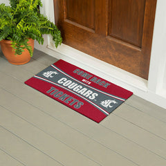 28" x 16" PVC Trapper Mat, Come Back with Tickets, Washington State Un