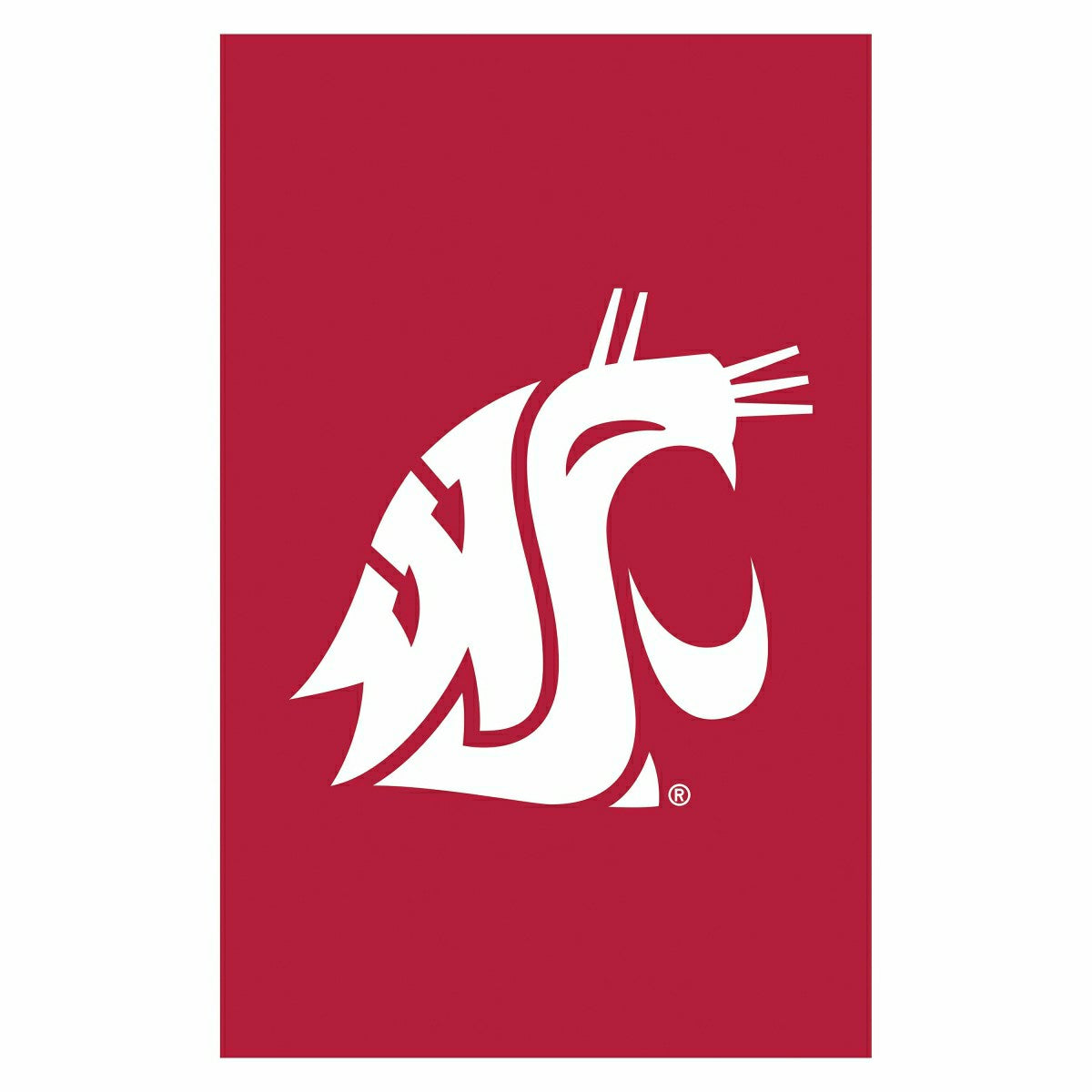 Applique Flag, Reg, Washington State University