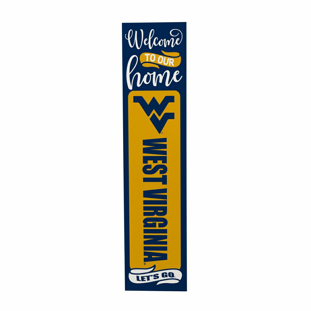 47" Double Sided Leaner, West Virginia University, Halloween