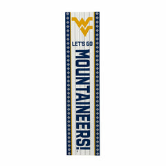 47" Double Sided Leaner, West Virginia University, Christmas